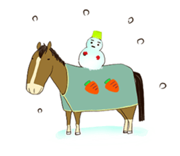 Various horse sticker #13689198