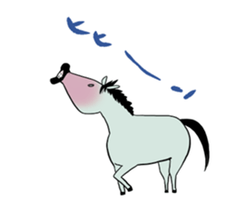 Various horse sticker #13689204
