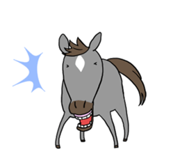 Various horse sticker #13689205