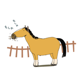 Various horse sticker #13689208