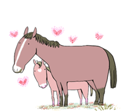 Various horse sticker #13689211
