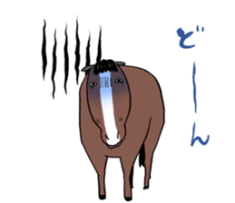 Various horse sticker #13689213
