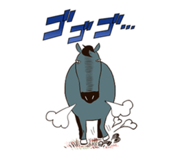 Various horse sticker #13689220