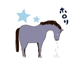 Various horse sticker #13689221