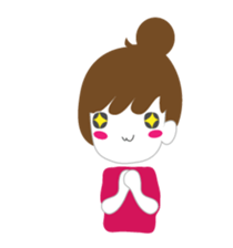 Sod-Sai cheerful Girl sticker #13689552