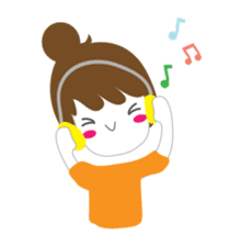 Sod-Sai cheerful Girl sticker #13689554