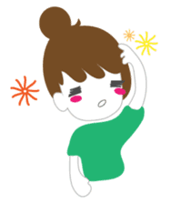 Sod-Sai cheerful Girl sticker #13689571