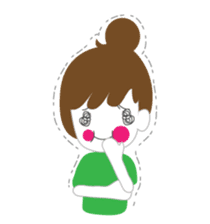 Sod-Sai cheerful Girl sticker #13689576