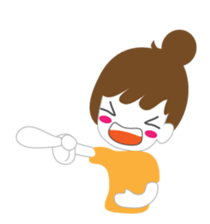 Sod-Sai cheerful Girl sticker #13689577