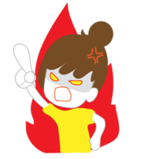 Sod-Sai cheerful Girl sticker #13689585