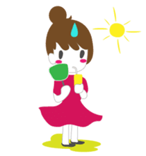 Sod-Sai cheerful Girl sticker #13689586