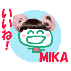 Sticker of MIKAchan