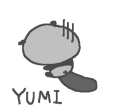 Yumi cute panda stickers! sticker #13690934