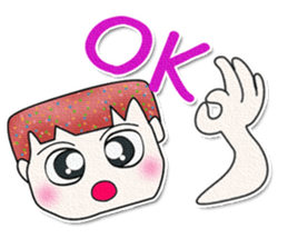 Mr. Nobuyuki. Hello!^__^ sticker #13690960