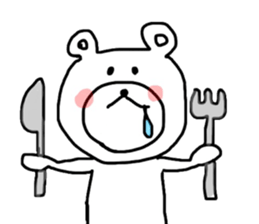 kuma-san sticker sticker #13691634