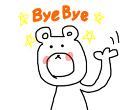 kuma-san sticker sticker #13691648