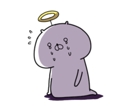 Feel free to use angel bear sticker sticker #13692057