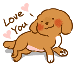Cutie Puppy Of Paradise sticker #13692222
