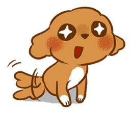 Cutie Puppy Of Paradise sticker #13692241