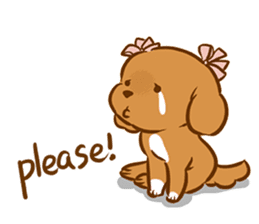 Cutie Puppy Of Paradise sticker #13692253