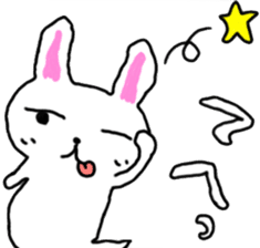 Mermaid rabbit sticker #13692370