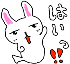 Mermaid rabbit sticker #13692371