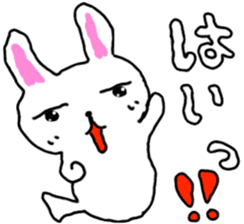 Mermaid rabbit sticker #13692371