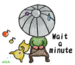 plum grandma(English version) sticker #13692509