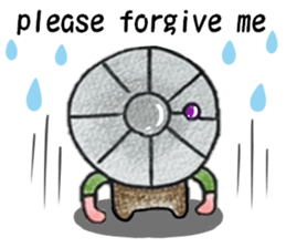 plum grandma(English version) sticker #13692512