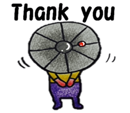 plum grandma(English version) sticker #13692520