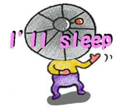 plum grandma(English version) sticker #13692525