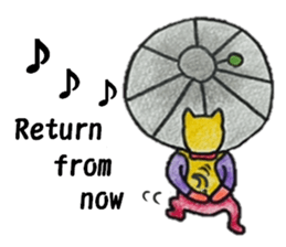 plum grandma(English version) sticker #13692532