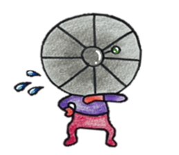 plum grandma(English version) sticker #13692533