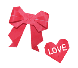 Japanese origami sticker #13692937