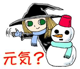 Winter Witch sticker #13693358