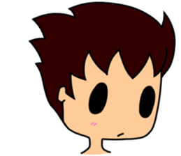 ShortHairBoy sticker #13694326