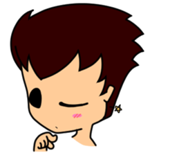 ShortHairBoy sticker #13694338