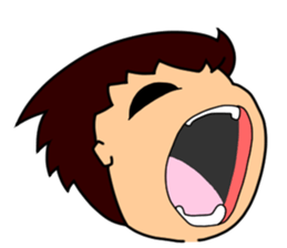 ShortHairBoy sticker #13694346