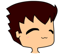 ShortHairBoy sticker #13694352