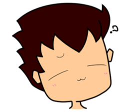 ShortHairBoy sticker #13694356