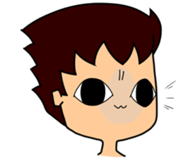 ShortHairBoy sticker #13694359