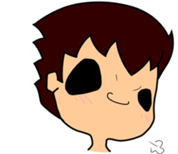 ShortHairBoy sticker #13694360