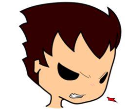 ShortHairBoy sticker #13694364