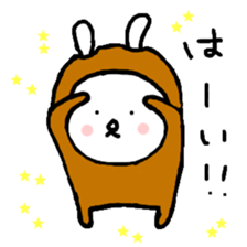 rustic usagitan 3 sticker #13694534