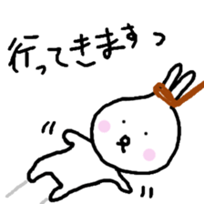 rustic usagitan 3 sticker #13694554