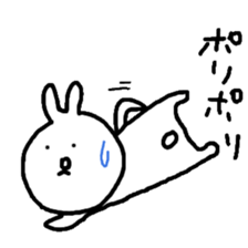 rustic usagitan 3 sticker #13694562