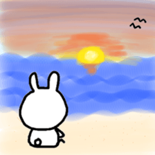 rustic usagitan 3 sticker #13694573