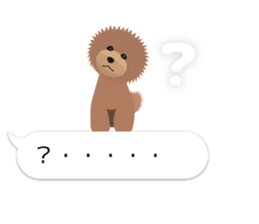 TOYDOG WITH A BALLOON sticker #13695135