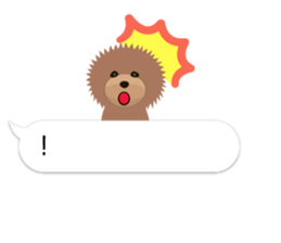 TOYDOG WITH A BALLOON sticker #13695136