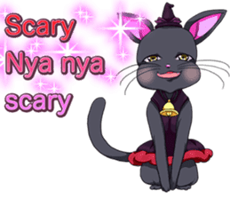 Lovely Halloween ~Cute Animals~English sticker #13695607